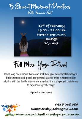 Full Moon Yoga Ritual February
